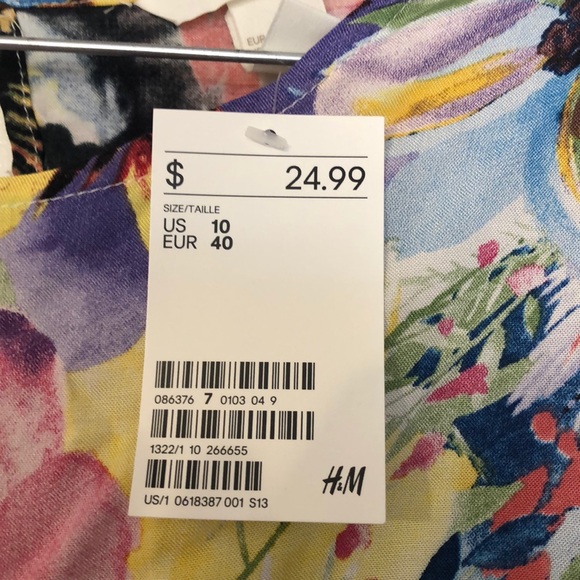 Spring Floral H&M Dress - Picture 3 of 3